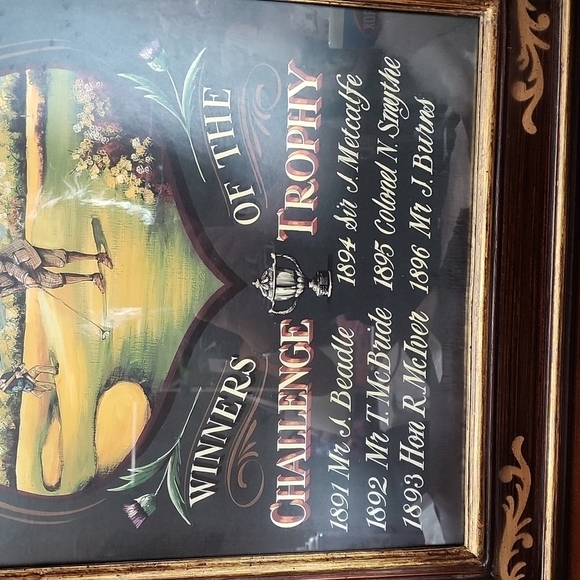 VINTAGE FRAMED ART - Picture 4 of 5